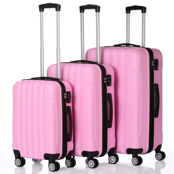 Набор из 3-х чемоданов: легкие – обзор и цена Expandable Hard Shell Luggage Set