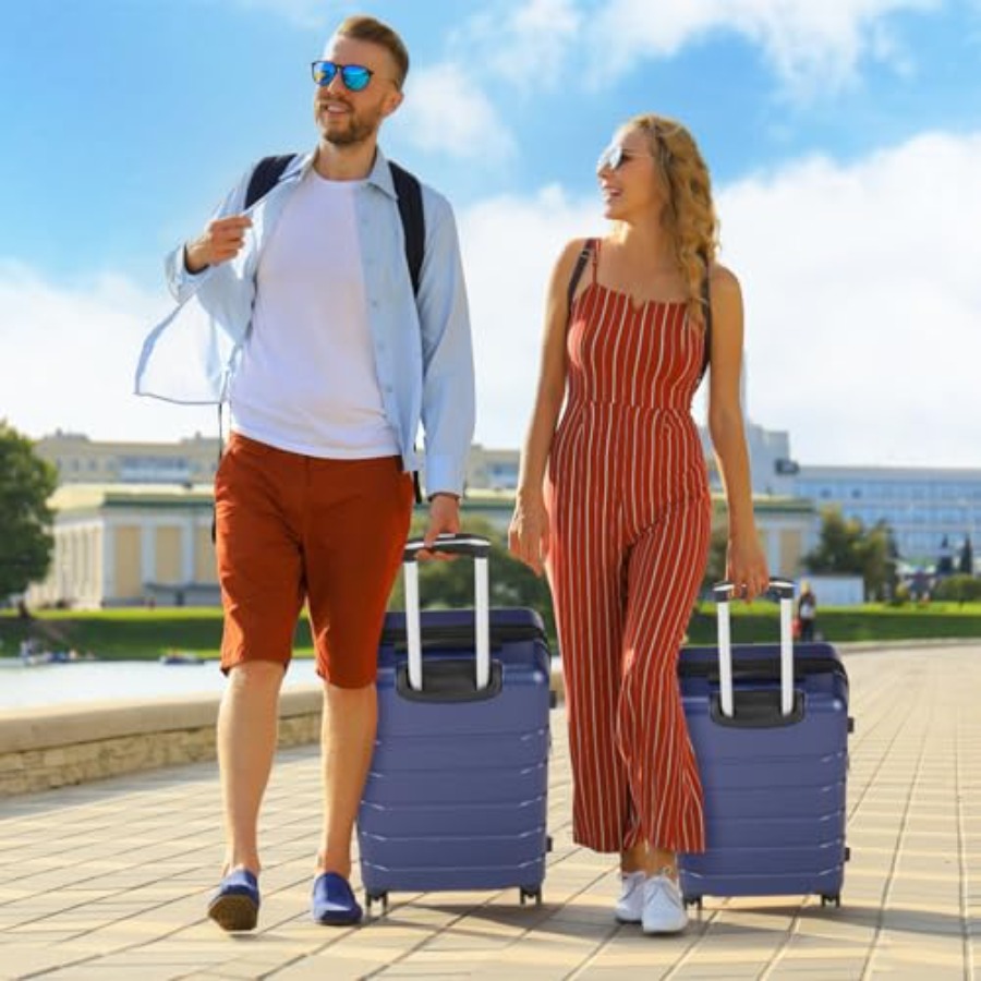 Набор из 3 предметов для путеш – обзор и цена Expandable Hard Shell Luggage Set