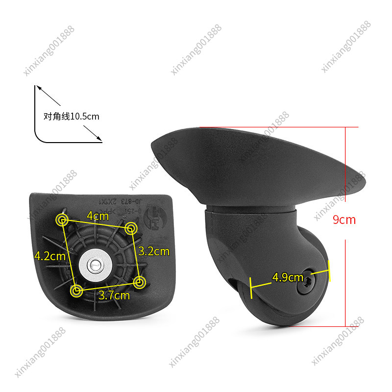 Запасные колеса JY-102 для чем – обзор и цена Silent Replacement Luggage Wheels