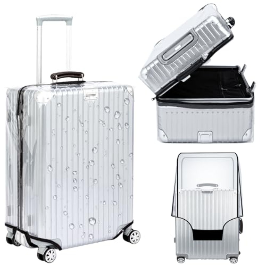Прозрачный защитный чехол Veki – обзор и цена Luggage Protective Cover Transparent