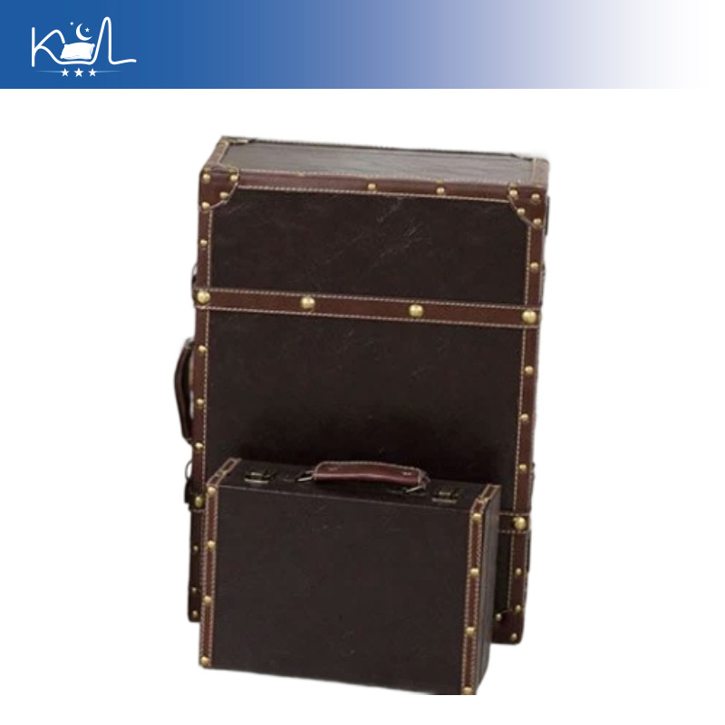 Винтажный коричневый декоратив – обзор и цена Retro Vintage Trunk Suitcase