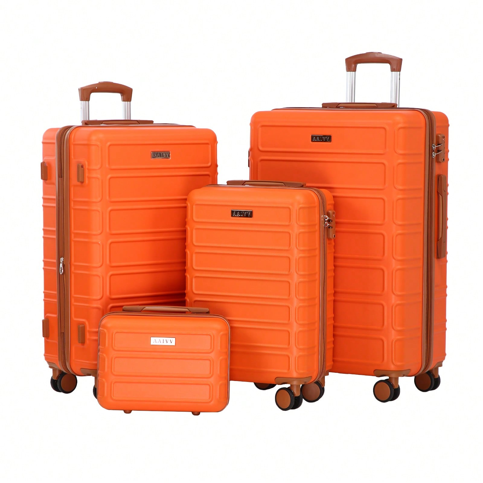 Набор чемоданов 4-в-1 из АБС-п – обзор и цена Expandable Hard Shell Luggage Set