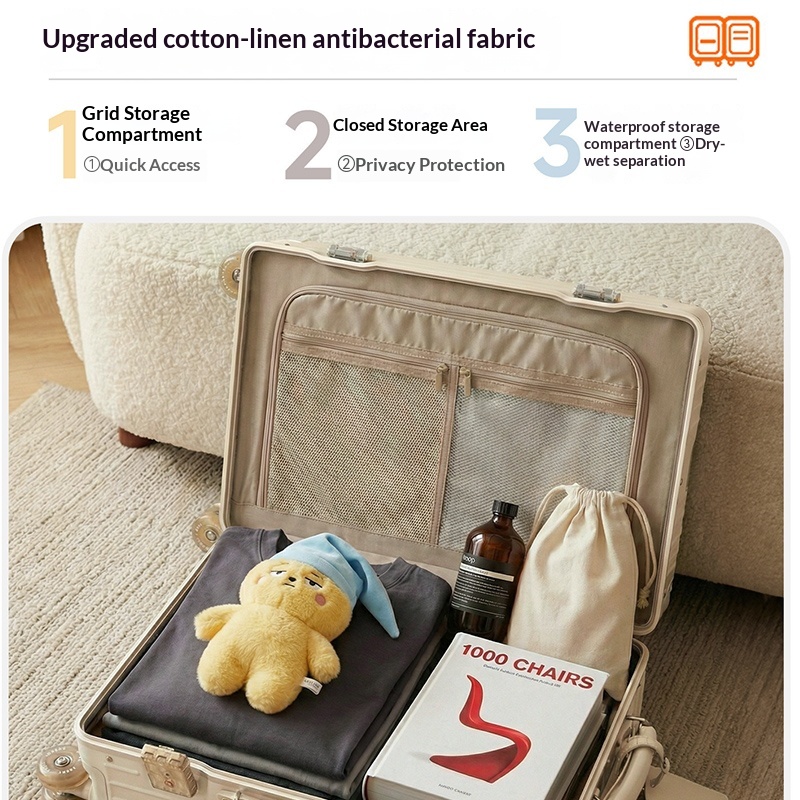Новый женский чемодан на колес – обзор и цена Spinner Wheel Rolling Suitcase 20 Inch