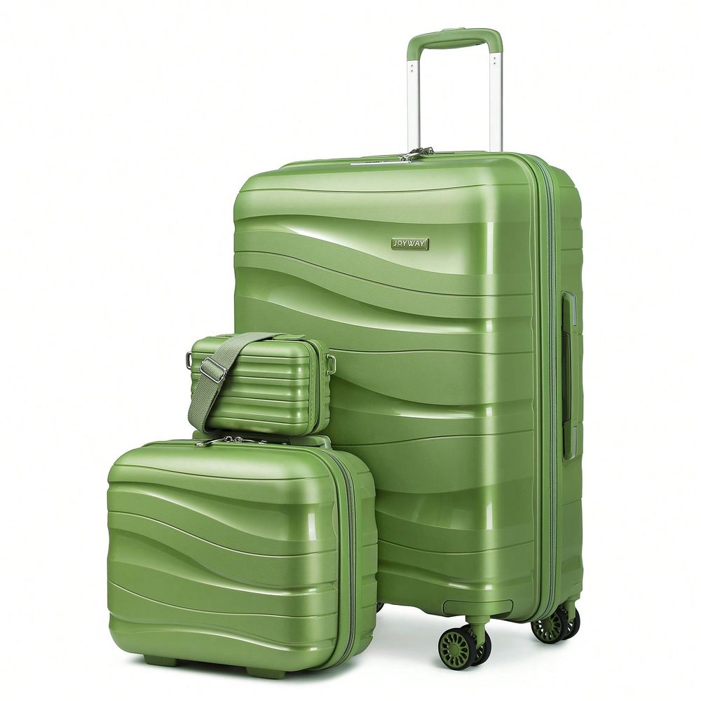 Набор из 3-х чемоданов с жестк – обзор и цена Expandable Hard Shell Luggage Set
