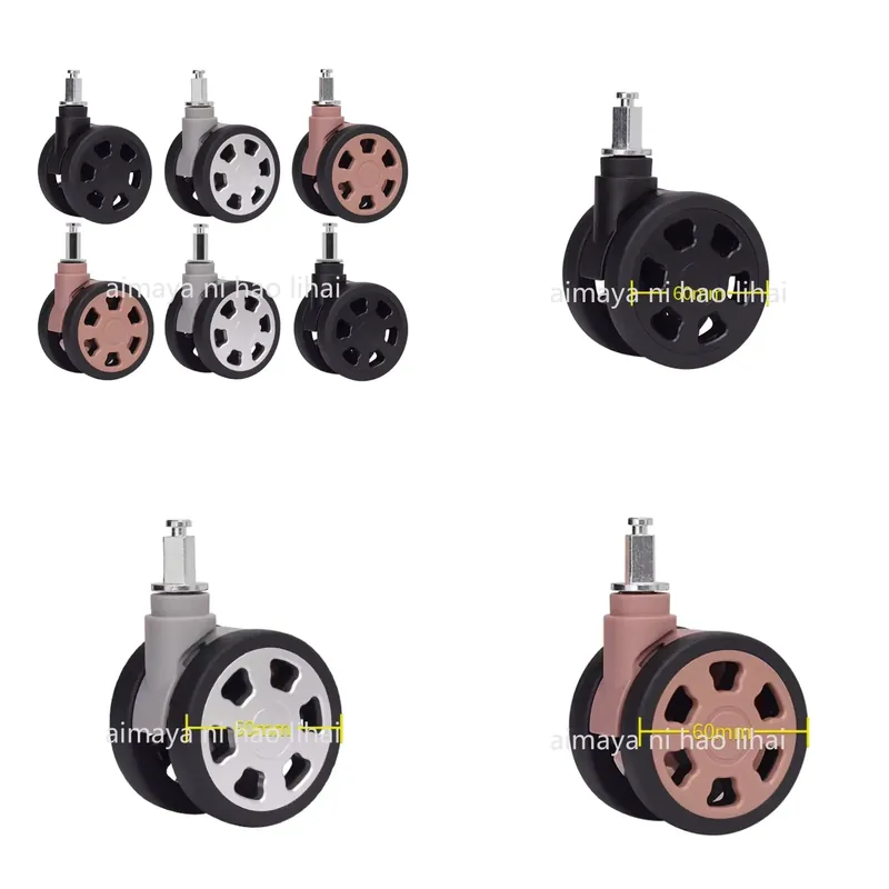 Универсальные сменные колеса д – обзор и цена Silent Replacement Luggage Wheels