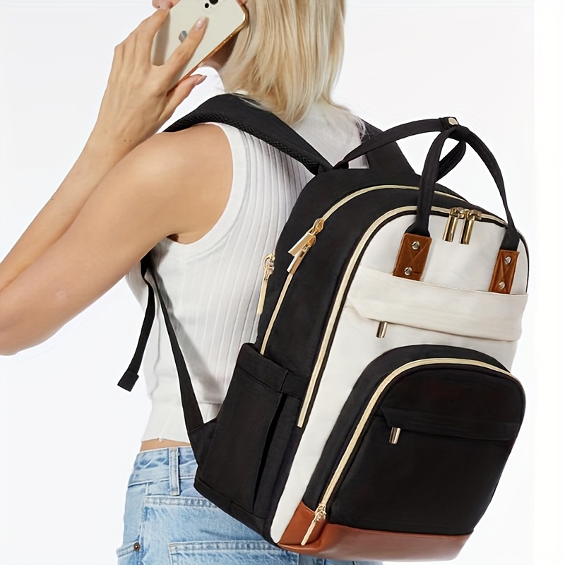 Женский двухцветный рюкзак для – обзор и цена Travel Bags
