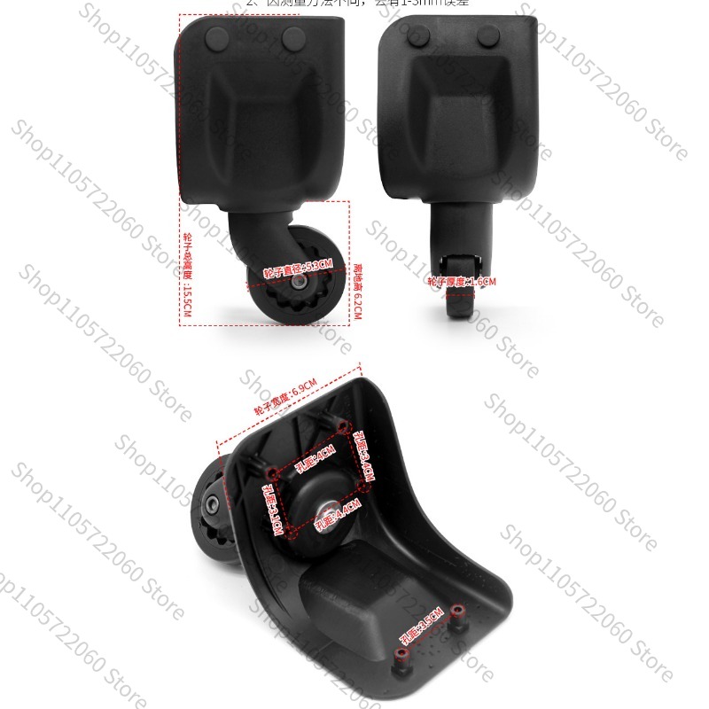 Для BW042 #   Сменное колесо д – обзор и цена Silent Replacement Luggage Wheels