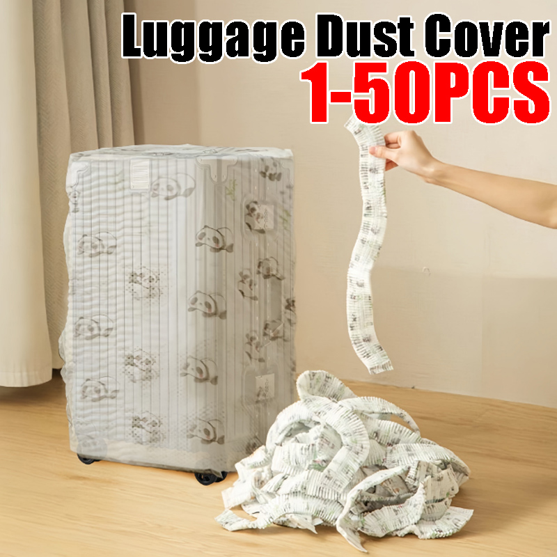 Одноразовый универсальный чехо – обзор и цена Waterproof Suitcase Cover Protector